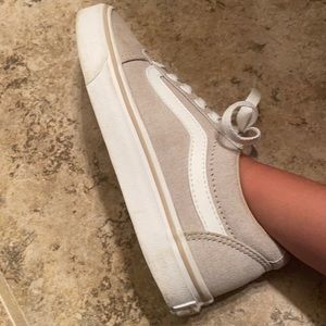 Cream Colored Vans